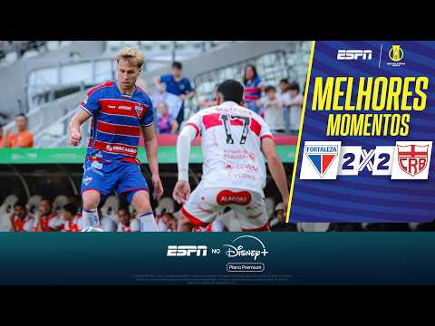 Gols e melhores lances de Fortaleza x CRB