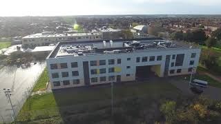 #4 ORMISTON ENDEAVOUR ACADEMY NEW BUILDING. thurleston school Ipswich Suffolk. Dji phantom drone