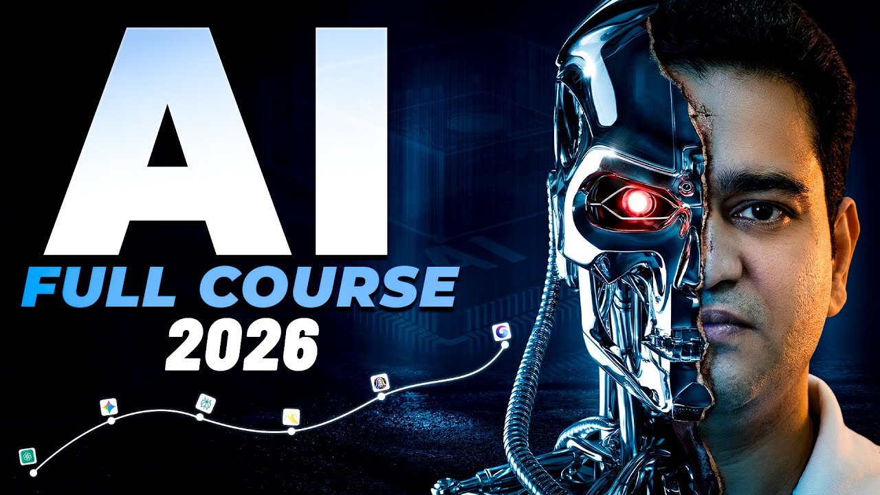AI Full Course 2026 in Hindi | #artificialintelligencecourse #aicourse