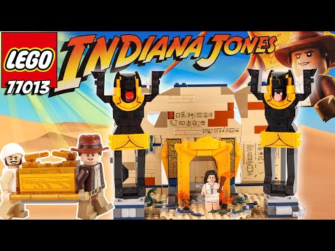 Vidéo LEGO Indiana Jones 77013 : L'évasion du tombeau perdu