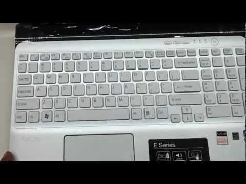 sony vaio e series e15 white colour edition latest 2012