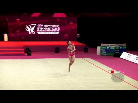 VERDES Andreea (ROU) - 2021 Rhythmic Worlds, Kitakyushu (JPN) - Qualifications Ball
