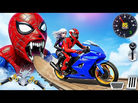 GT Moto Stunt Driving Simulator 3D - Extreme Motocross Bike Racing Tracks - Android GamePlay #3