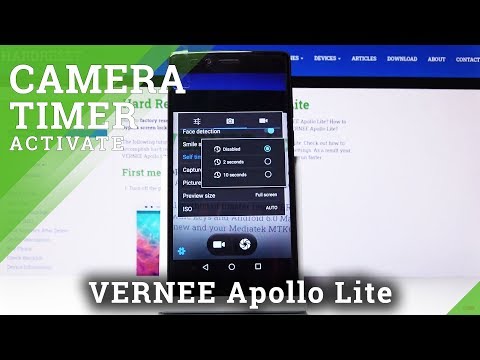 How to Set Up Camera Timer in Vernee Apollo Lite – Camera Settings