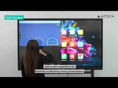 AZTECH IdeaFlow Smart Interactive Display Core Features