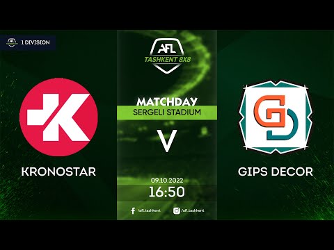AFL Uzbekistan 1 division 4-tur KRONOSTAR GIPS DECOR