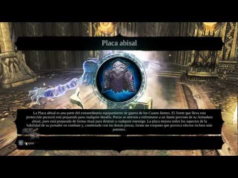 Darksiders 2 Death Abyssal Armor Full Set - Book Of the Death pages relics and Crucible
