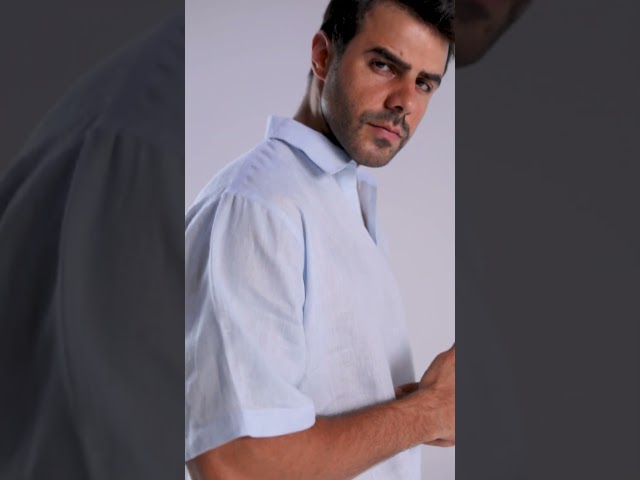 بولو سماوي - sky blue polo