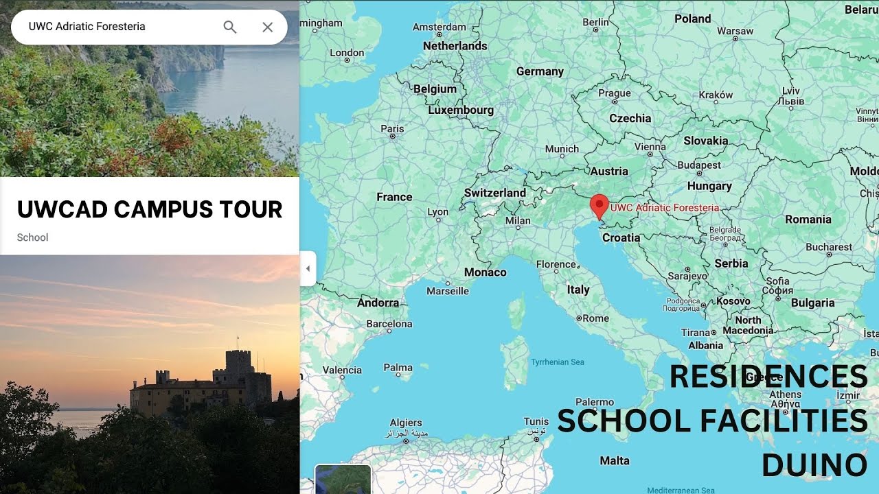 uwc adriatic campus tour! 📍 duino, italy