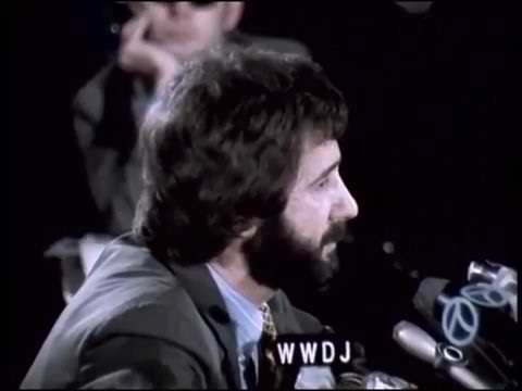 NYPD Detective Frank Serpico testifying before the Knapp Commission, 1971.