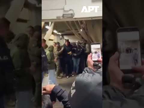 Nicolas Maduro, Wife Cilia Flores Arrive at DEA After US Arrest | APT