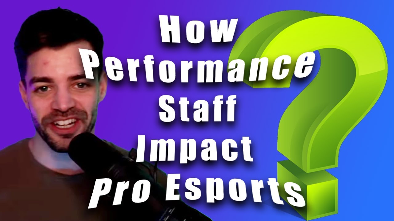 How much do performance staff help a pro esports team?