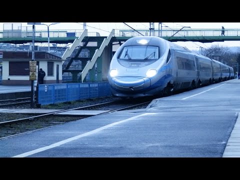 Pierwszy dzień kursowania Pendolina z/do Bielska Białej