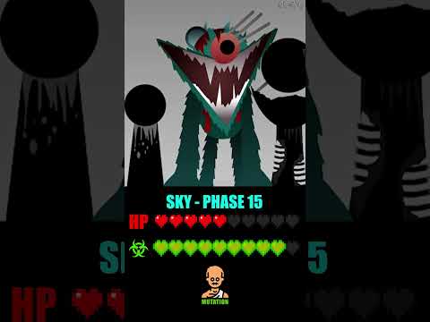 HP, INFECTION Bar SKY in Sprunki Phase 1- 17 | Different Phases #sprunki #incredibox