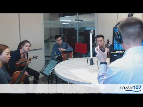 107 LIVE! with the Rolston String Quartert  on Classic 107