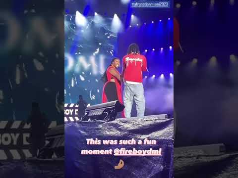 TBW : Unforgettable Fireboy DML Moment On Stage. 🔥🚀