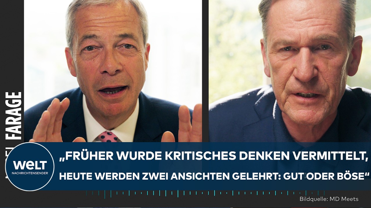 MD MEETS: Nigel Farage über Trump! „Er lernte von meinen Reden!“