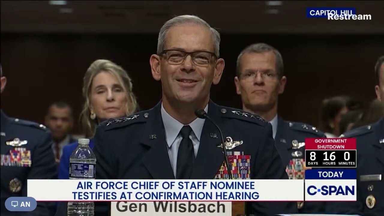 Air Force Chief of Staff Confirmation Hearing 10.09.2025