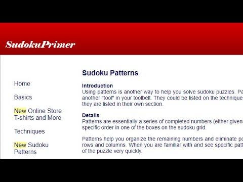 Sudoku Primer 145 - forget patterns!  Part 1