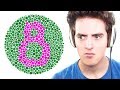 TAKING A COLOUR BLIND TEST