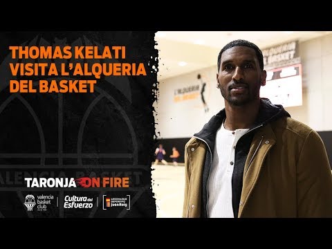 Thomas Kelati visita L'Alqueria del Basket
