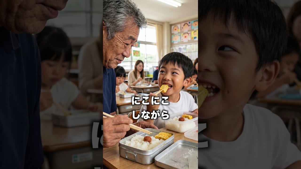 「その弁当箱、昭和ですか？w」孫の参観日にアルミの弁当箱を持ってきたおじいちゃんが保護者たちに笑われた。だがこの後、笑った全員が後悔する…！ #シニア #スカッとする話 #感動する話 #ドラマ