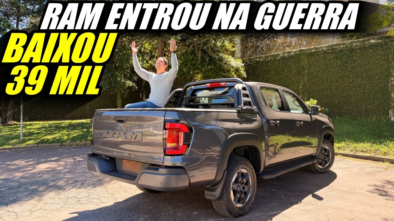DESPENCOU O PREÇO NOVA RAM DAKOTA WARLOCK 2026 - Hora de comprar?