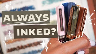 Permanently Inking Up All of my TWSBI Eco Fountain Pens!