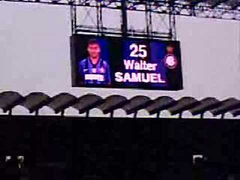 DERBY INTER - MILAN 23 DICEMBRE 2007