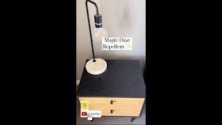 Magic dust repellent #home #cleaning #diy #hacks #hack #craft  #furniture #house #dust #shorts