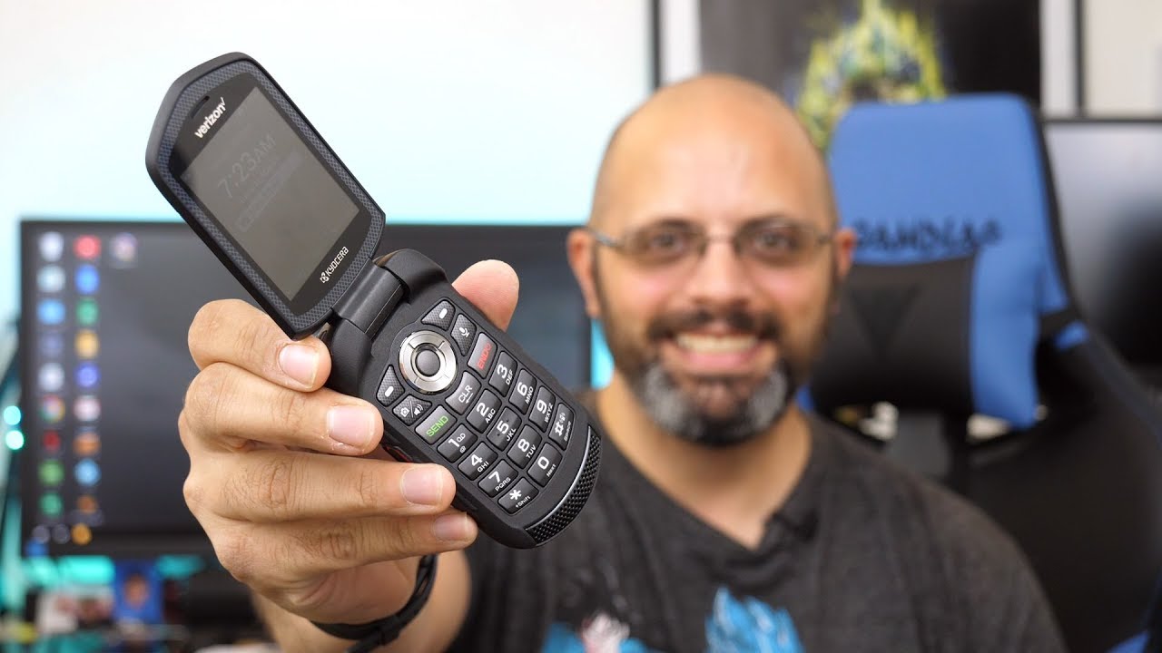 Using The Kyocera DuraXV/XE A 2014 Flip Phone In 2018 #Verizon