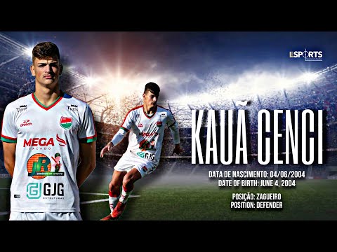 Kaua Alt Cenci zagueiro