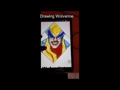 How to draw Wolverine from scratch