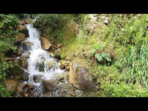 Una cascada sin nombre, vía Patate - El Triunfo, Tungurahua, Ecuador. 23.01.2024