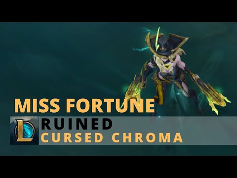 Ruined Miss Fortune Cursed Chroma - League of Legends