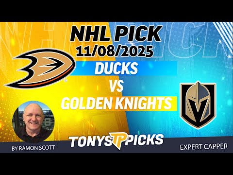 Ducks vs. Golden Knights NHL Betting Odds & Picks, 11/8/25 | Night Moves Show
