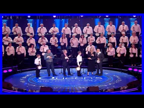 Young musician SNAPS at Harry Hill over age mistake following performance at The Queen's Birthday