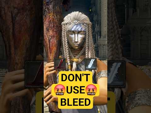 Bleed Builds are BAD  #gaming #eldenring #darksouls