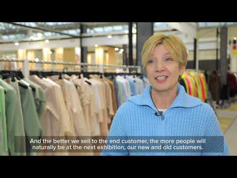 Ирина Игнарина, менеджер агентства WH&P, на выставке моды СРМ (Осень 2021)