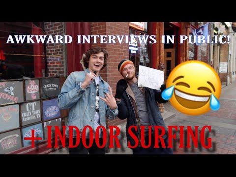 AWKWARD INTERVIEWS IN PUBLIC...
