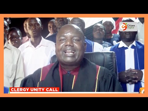 Clergy in Kisii call for unity among political leaders