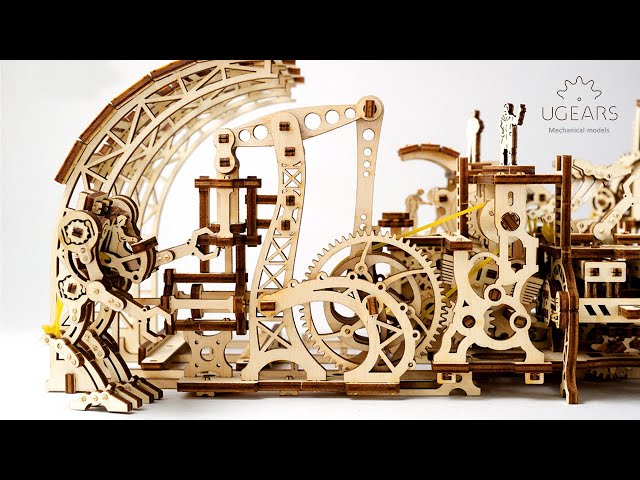 Video teaser for Ugears Robot Factory Model