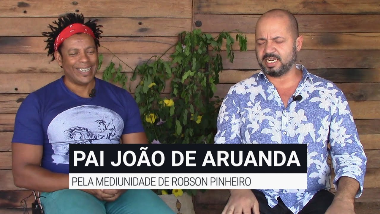 Bate papo com o espírito Pai João de Aruanda pela mediunidade de Robson Pinheiro