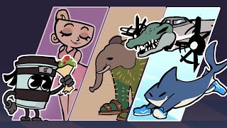 🐊 BRAINROT Animations 🦈 [COMPILATION] [PART 1]