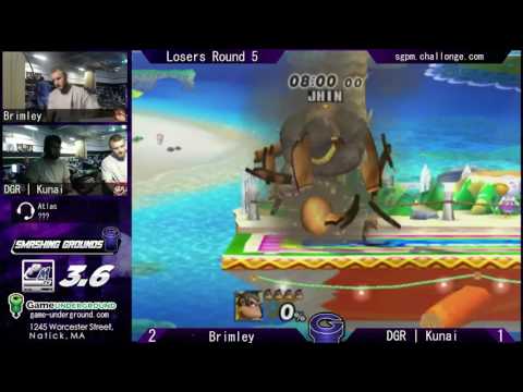 SG at GU 12.1: AOA | Wilford Brimley (Snake, DK) vs Kunai (Toon Link, Mario)