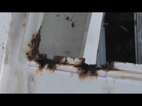 1979 Chevy K10 C10 Square Body Window Frame Repair