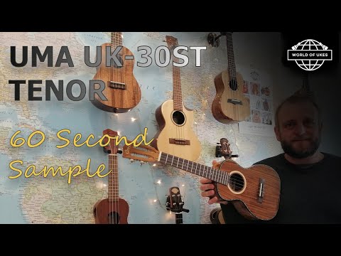 Sixty Second Sound Samples - Uma UK-30ST Evo Tenor Ukulele