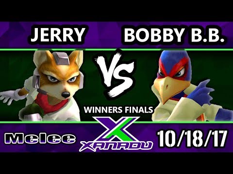 S@X 224 Melee - Jerry (Fox) Vs. Bobby Big Ballz (Falco) - Smash Melee Winners Finals - SSBM