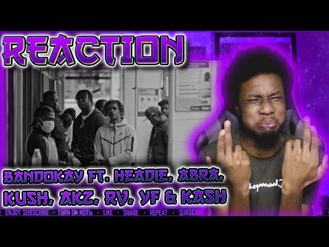 Bandokay feat Headie One, Abra Cadabra, Kush, Akz, RV, YF & Kash - Hometown [UK REACTION🇬🇧]