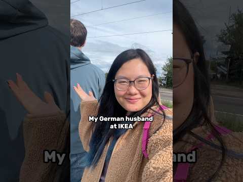 German husband at IKEA